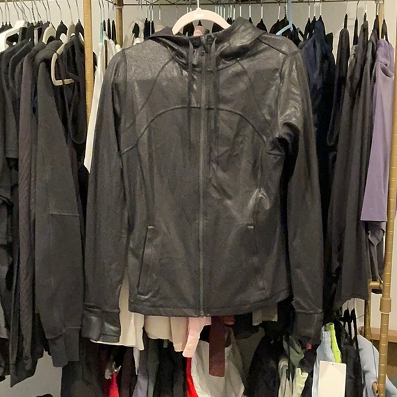 Lululemon Black Foil Define Jacket - Picture 1 of 3